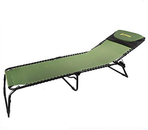 RH-HPC Outdoor-Stuhl Campingbett for Erwachsene Leichtes tragbares Campingbett Kompaktes Klappbett, perfekt for Basislager, Wandern und Jagen Campinghocker