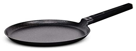 KITCHENCOOK Crêpière 28cm Fonte D'aluminium Anti Adhésif Tfi Brass