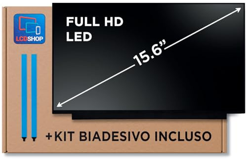 15.6 Led Compatibile con NT156FHM-N61 V8.0 Full Hd IPS Display Schermo