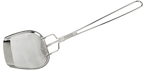 Schiumarola a Maglia Fine da 0,02 Pollici, Schiumarola a Maglia Quadrata, Cucchiaio per Schiumarola, Cucchiaio per Colino da Zuppa con Filtro Quadrato in Acciaio Inossidabile con