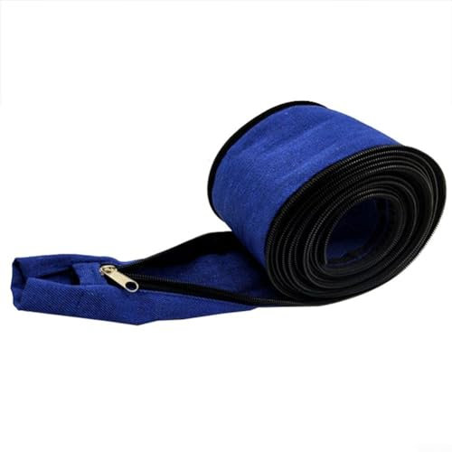 YUANGANG Gaine de câbles de lampe torche TIG avec chaîne de traction - Résistance flexible - Rigidité - Avec chaîne de traction - Bleu - 4 m