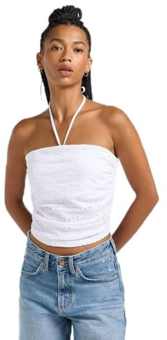 Lee Tube Top, Ljus vit, S