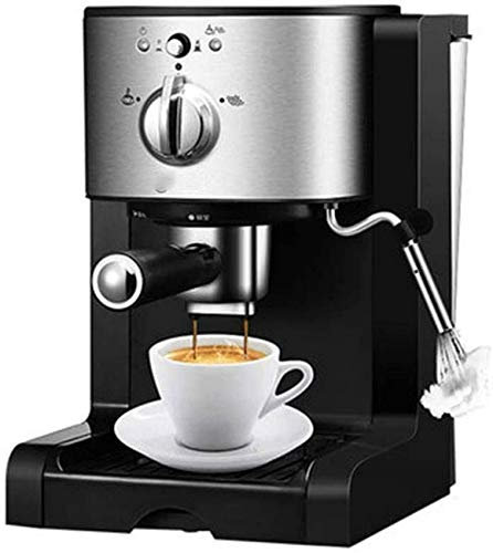 CURZLERH Máquina de café expreso, cafetera expreso, máquina de café expreso y Capuchino con espumador de Leche, cafetera expreso con vaporizador