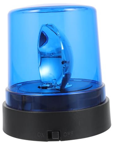 PRETYZOOM Lampe Avertissement Led Rotative Lampe Alarme Pour Garçon Fille Décoration Festive Policière