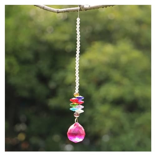 Hanging Crystals Prisms 1PCS Hanging Sun Catchers Chandelier Crystal Ball Home Decoragtion 30mm 40mm Hangings Crystals for Decoration(30mm)
