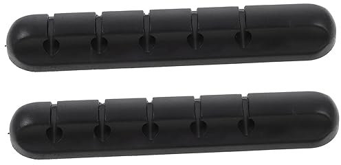 Holibanna 2pcs Silicone Car USB Cable Holder Data Line Holder Cable Organizer Under Desk Essential