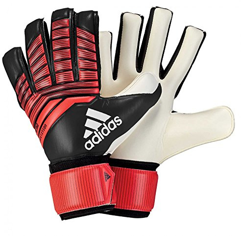 adidas Erwachsene Torwarthandschuhe Predator Competition, Black/Red/White, 10, CW5597