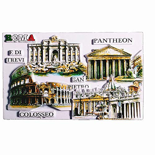 3D Roma Italien Kühlschrankmagnet, Reise-Souvenir, Geschenk, Zuhause, Küche, Dekoration, Rom, Kühlschrankmagnet