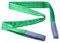 IPEA Cinghia per Sollevamento Carichi e Pesi – 2 Metri – Portata 2000 Kg – Corda Antiabrasione e Antitaglio in Poliestere per Sollevare Oggetti Pesanti – A norma CEN – 60 mm x 2 metri – Verde