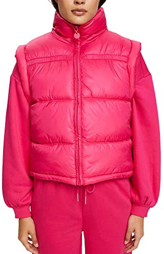 ESPRIT 082cc1h301 Gilet, 660 / Rose Fuchsia, XL Femme