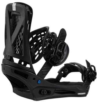 BURTON Genesis Mens Snowboard Bindings Black Sz L (11-13)