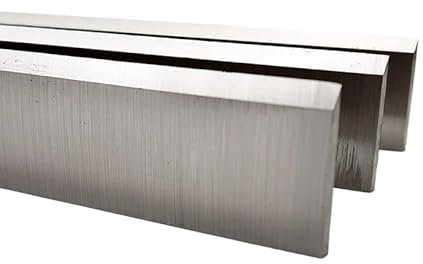 Yinxi Lames de raboteuse à Bois HSS 25/30 mm. Longueur 150-510mm Outils de Rabot Coupe Bois Dur 3x30x300mm Rabot électrique. (Color : Width 25mm, Size : 3Pcs Length 400mm)