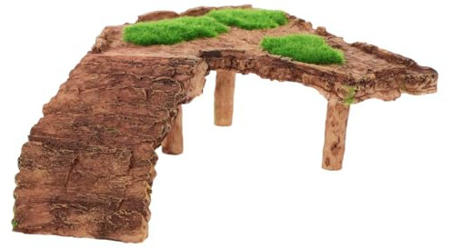 HAPINARY Piattaforma per Crogiolarsi per Tartarughe in Resina Decorazione per Acquari Accessori per Rettili Facile da Installare e Duratura
