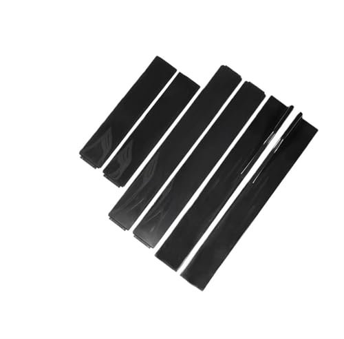 Seitenschweller Universelle Auto-Seitenschweller-Verlängerung, Schwellerlippe Für VW Für Golf MK5 MK6 MK7 CC Für Passat Für Jetta Für Polo Für Scirocco Auto Seitenschürze(2.2m Bright Black)