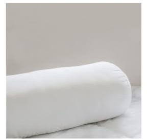 PEGANE Oreiller Traversin Microfibre 200 cm en Polyester gonflant et Confortable Coloris polochon Blanc