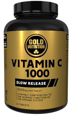 Vitamin C 1000mg GoldNutrition, 60 tabletas