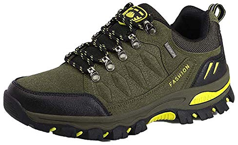 Turnschuhe für Herren, zum Hineinschlüpfen, Wanderschuhe, Netzstoff, atmungsaktiv, bequem, rutschfest, Trekking-Trainer, leicht, rutschfest, Lauf-Sneaker, Fitnessstudio, athletisch, Fitness