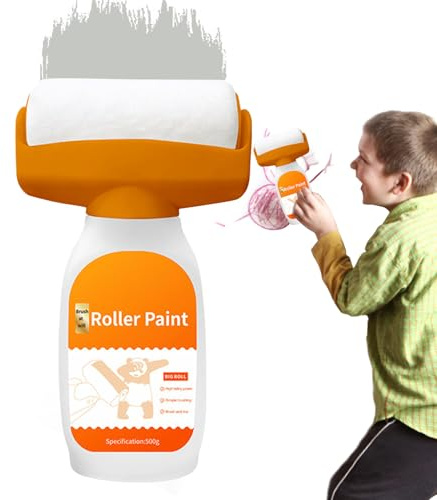 Tktouci Wall Paint Roller - Quick Dry 500g Ceiling Paint | House Surfaces Repair Supplies for Furniture Door Cabinet Repair Wood Indoor Outdoor Surfaces Living Room Bedroom Kitchen Bathroom