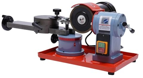 Kreissägeblatt Schärfgerät mit 250W Kupfermotor, Elektrische Kreissägeblatt Schleifmaschine zum Schneiden von Aluminium, Holz und Kunststoff