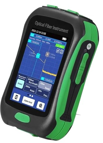 Test attivo in fibra OTDR 1550nm 20dB 80KM Riflettometro in Touch Screen OPM VFL OLS Tester LED SC UPC/APC, Nodo Ottico(AUA-16A)