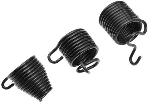 OHPHCALL Air Hammer Springs Steel 3pcs Heavy Duty Pneumatic Accessories, Portable and Convenient Installation, Lightweight Air Hammer Retaining Springs for Construction Industrial Use