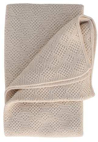 FosterNatur, Merino Babybdecke, 100% superfeine Merinowolle, mulesingfrei (Natur)
