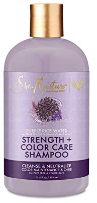 Shea Moisture Purple Rice Water Strength + Color Care Shampoo