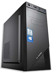 Ordinateur de bureau Intel Core I3 530 2,93 GHz graphique pour bureau Windows 10 Professional Simletek (RAM 16 Go SSD 240 Go HDD 500 Go)