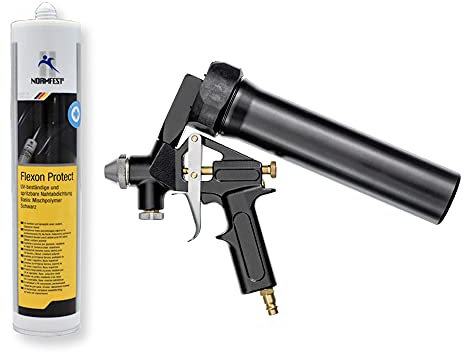 Normfest Flexon Protect Nahtabdichtungsset Vaupel 3500 SNK Schwarz