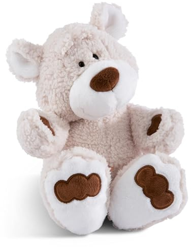 NICI Kuscheltier Bär Bendix 25cm I Schlenkernder Teddybär mit großen, knuffigen Tatzen I Plüschtier für Schmusetierliebhaber I Stofftier – 49439