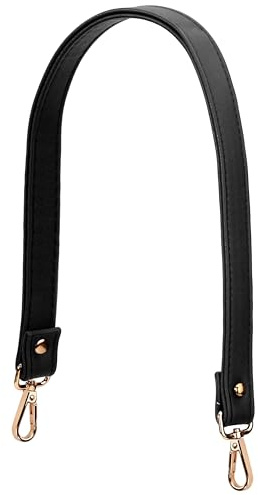 Jeesblsy Damen Taschengurt PU Leder, Universal Ersatz Schulterriemen 60 cm für Handtaschen Umhängetaschen Kameratasche DIY Achseltasche