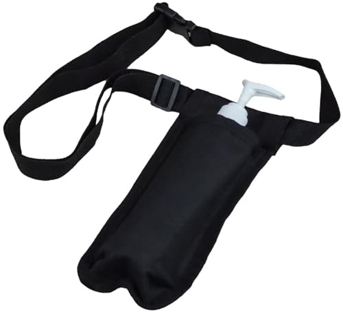Vivezen - Support de ceinture, porte-bouteille avec flacon huile de massage - 250 ml