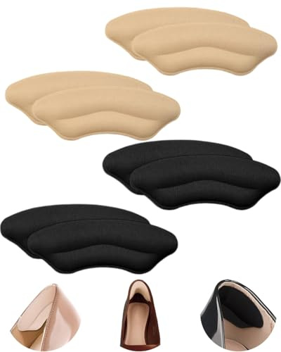 JEXOWIQ Tallone Cuscino,6Paia Cuscinetti per Scarpe,Proteggi Tallone Scarpe,Inserti per Cuscino Sul Retro Del Tallone per Scarpe Troppo Grandi,Migliorare la vestibilità,per la cura del piede