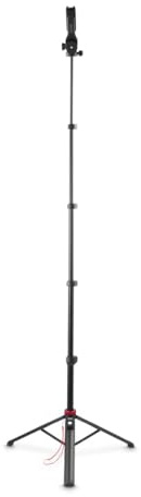 Hama Handy Stativ, mit Fernauslöser, 49,5-160 cm, nutzbar als Selfie Stick | Kompaktes Reisestativ schwarz, Dreibein Stativ mit Fernbedienung, Handystativhalter, 1/4- Anschluss für Kameras