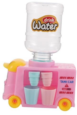 TOYANDONA Dispenser De Agua Mini Kawaii para Juguete De Cocina Simulación para Casa De Accesorios Divertidos para y Bebidas Divertidas