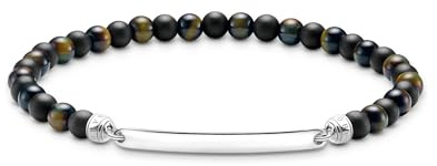 THOMAS SABO Armband mit Beads Recyceltes 925 Silber A2178-372-7