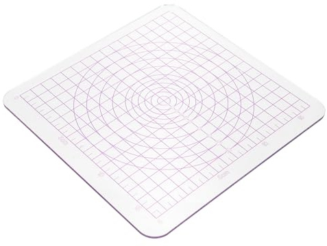 SAFIGLE Pannello Acrilico per Argilla Polimerica Angoli Arrotondati, Strumento Fai da Te per Modellazione e Scultura, Superficie Resistente e Leggera per Lavoro e Ceramica