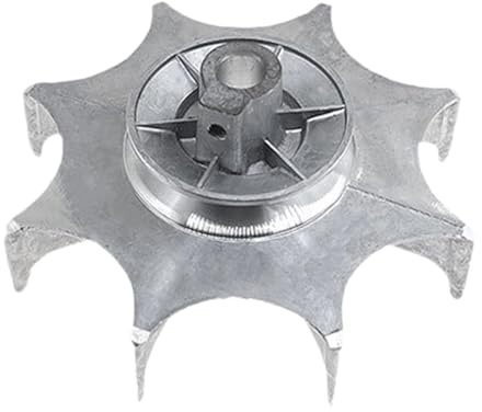 Pitycbo Reemplazo de Polea de Motor de Lavadora, Funcionamiento Suave, Fácil Instalación de Piezas de Lavadora, Piezas de Polea de Motor, Accesorios, 10mm