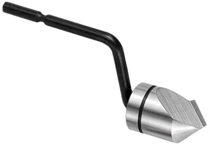 Herramienta manual de avellanado y desbarbado de larga duración, adecuada para acabado suave en carpintería de metal, tareas de mecanizado fino, desbarbado