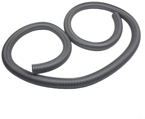 NbgrvB Flexibler EVA-Staubsaugerschlauch, 38 mm Innendurchmesser, 45 mm Außendurchmesser, 3 m, für Patikil Kärcher LG Midea Electrolux, Grau