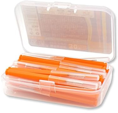 Interdentalborste interdentalborste, tandtråd, munhygien, tandpetare, 2 lådor med 30 st/parti (orange)