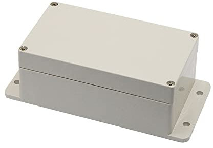 SUPERTOOL Wasserdicht IP65 Abzweigdose, ABS Elektrische Projektbox Gehäuse Instrumentenkoffer DIY für elektronische Projekte, Netzteile (27 Größe)