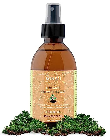 250ml Organic Bonsai Food - 100% Natural Non-Toxic Bonsai Liquid Fertiliser - Improves Bonsai Health, Soil Fertility and Overall Strength - Ready To Use Spray On All Kinds of Bonsai