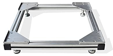 Schwer Waschmaschinen-Sockel mit 4 Stützbeine Trockner Sockel Podest 22x23 Untergestell für Kühlschrank höhenverstellbarem stabiler Unterbausockel Robuste Konstruktion