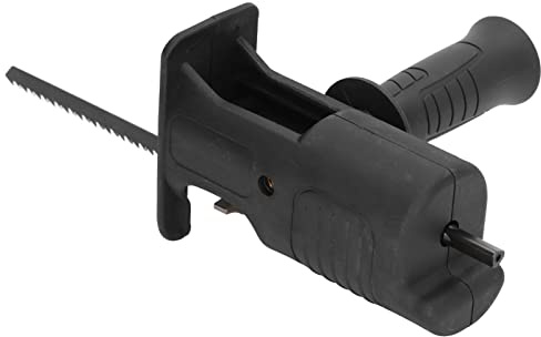 Uxsiya Drill Saw Attachment ,Jig Saw Attachment Reciprocating Saw Attachment Improve Stability Shrink with Blades for Impact Drills