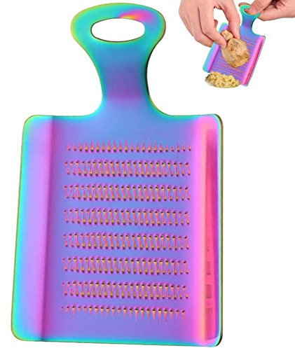Ericetion Ginger Grater Wasabi Grater Garlic Grater Stainless Steel Kitchen Grater Vegetables Grinder