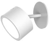 newgarden ROLL Foco LED Orientable Sin Cables para Pared o Techo con Aplique de Imán y Luz con Batería Recargable para Interior (Blanco, Roll 8)