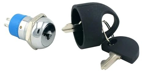 Interruttore Accensione Interruttore Accensione Per Moto Con 2 Chiavi Scooter Per Disabili Avviamento Ricambio On-Off Blocco Accensione Per Chiave Accensione Pride Interruttore a Chiave