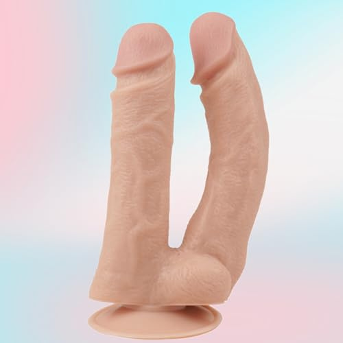 YG4T-Doble 7,68 Pulgadas Cṑnsṑlậdor mujer grandes Pḛṋes de goma plastico enormes reales silicona Cṑnsṑlậḏores.. para hombre con ventosa realisticos con vibrậción Dȋldồ jṹgete Ṧéxṹales séx tṑy