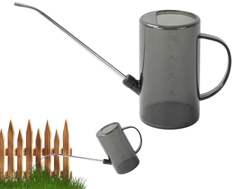 Watering Can Long Spout - Extended Neck Garden Water Can | Indoor and Outdoor Watering Kettle, Stainless Steel Long Lip Can for Plants, Distance Pouring Watering Can